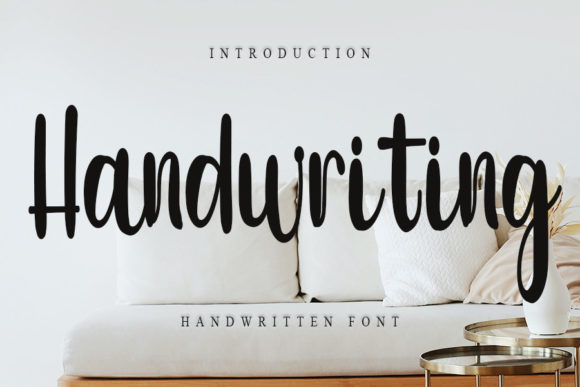 Handwriting Inermedia STUDIO font preview
