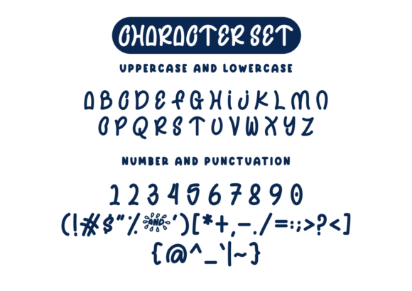 Josh and Egi Font PNG with transparent background - Preview 1