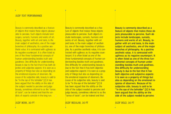Juzif Font - Preview 2