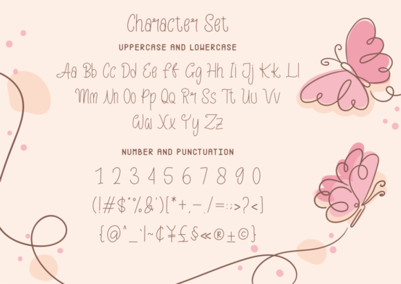 Kawai Animal Font PNG with transparent background - Preview 1