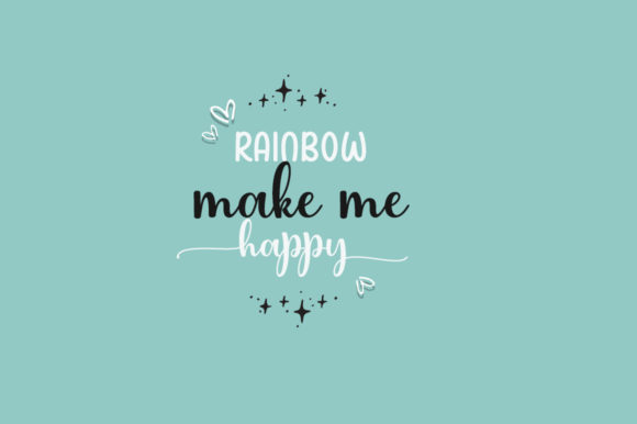 Lilamila Font PNG with transparent background - Preview 1