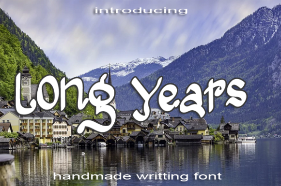 Long Years Script & Handwritten Font By AA studio