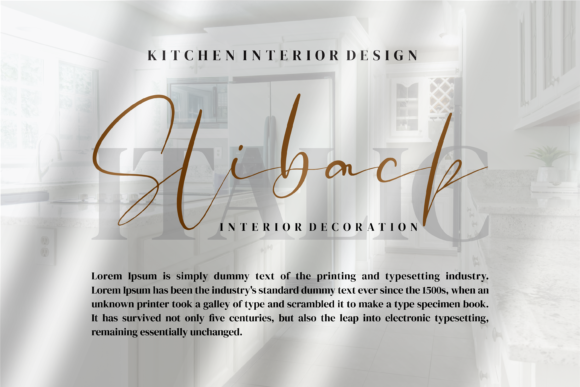 Mellyani Script Font PNG with transparent background - Preview 3