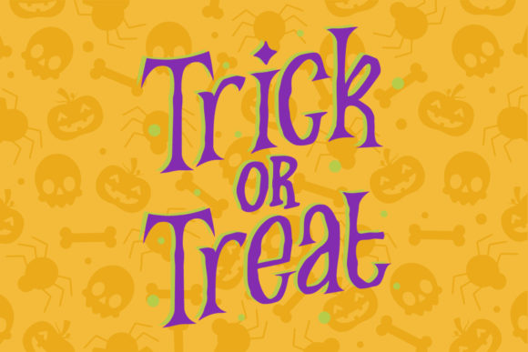 Mr Halloween Font PNG with transparent background - Preview 1