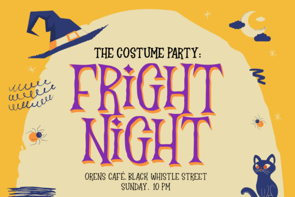 Mr Halloween Font PNG with transparent background - Preview 3
