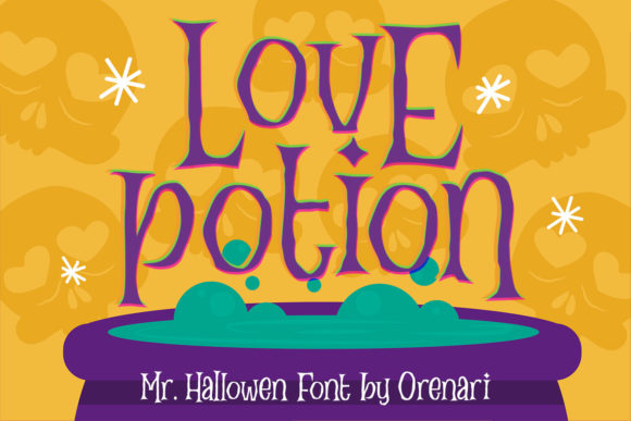 Mr Halloween Font PNG with transparent background - Preview 5