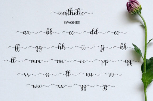 Aesthetic Font - Preview 6