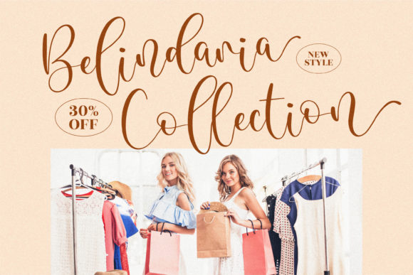 Blandita Font - Preview 1