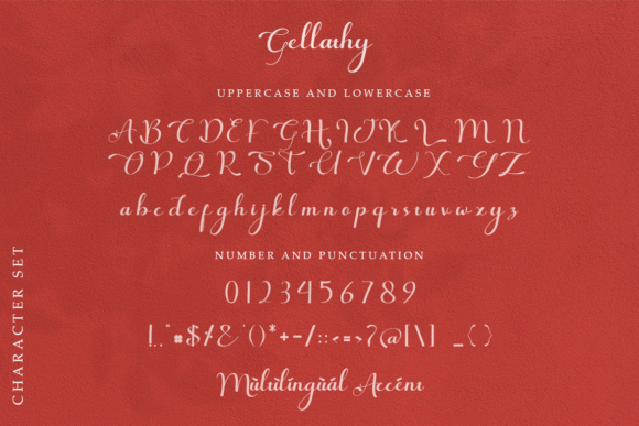 Gellathy Font - Preview 5