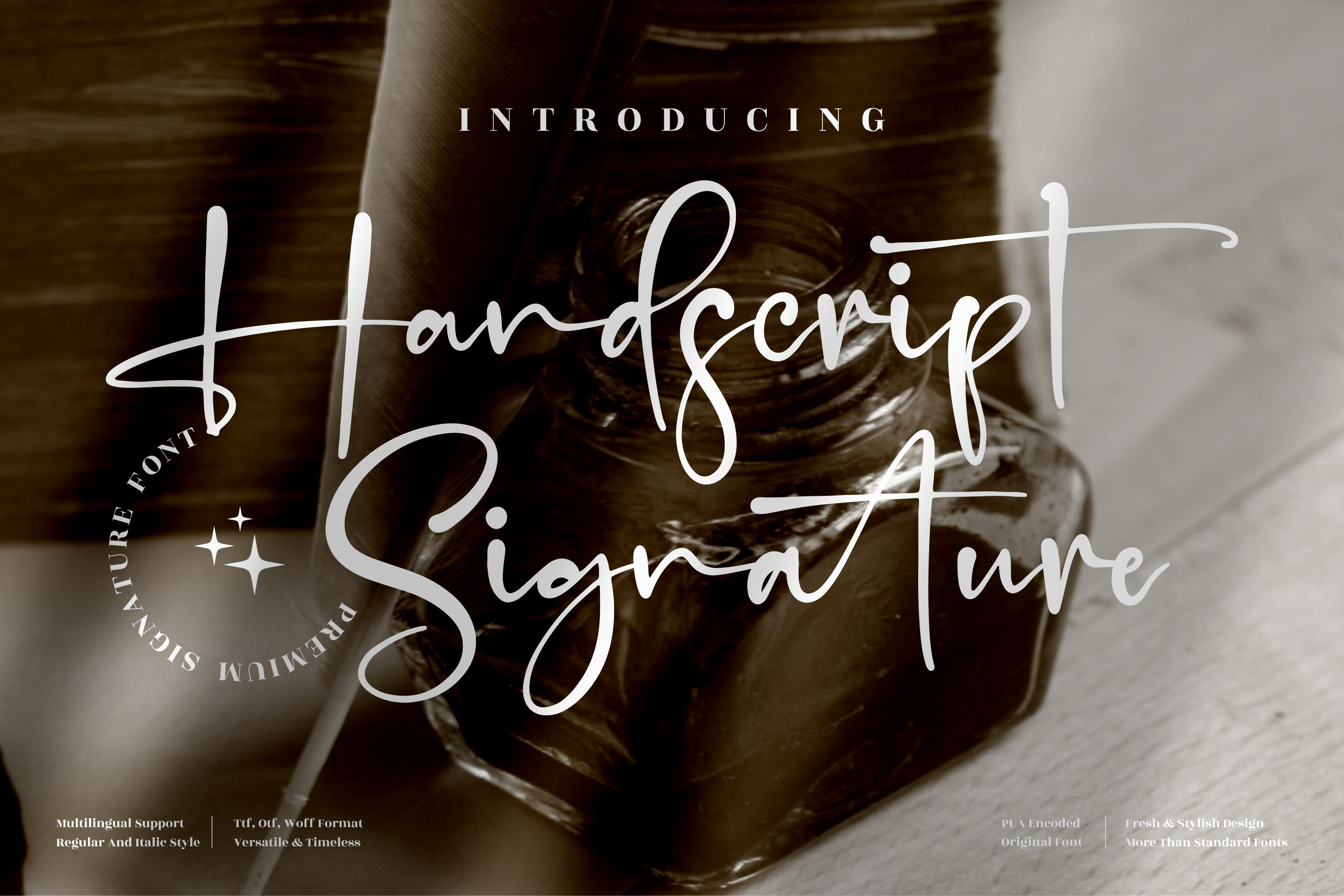 Handscript Signature preview - casual handwritten signature-style script