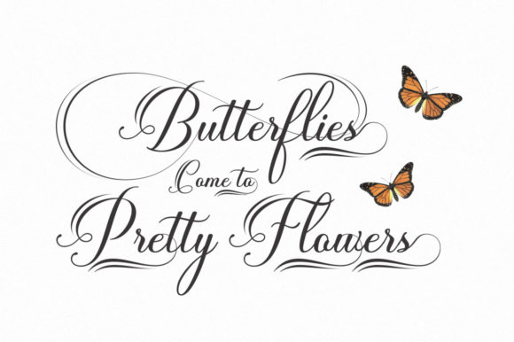 Martineli Script Font PNG with transparent background - Preview 3