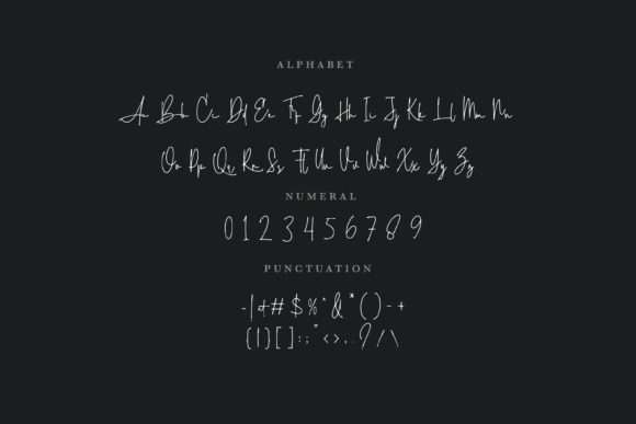 Midttone Font font preview - 4