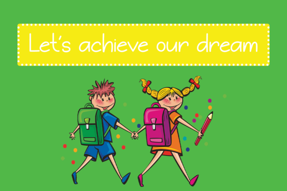 Back to School Font - Preview 4