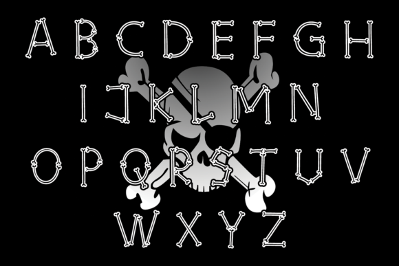 Bones Font - Preview 4