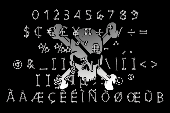 Bones Font - Preview 5