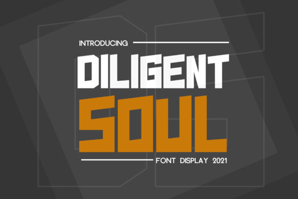 Diligent Soul Font - Preview 4