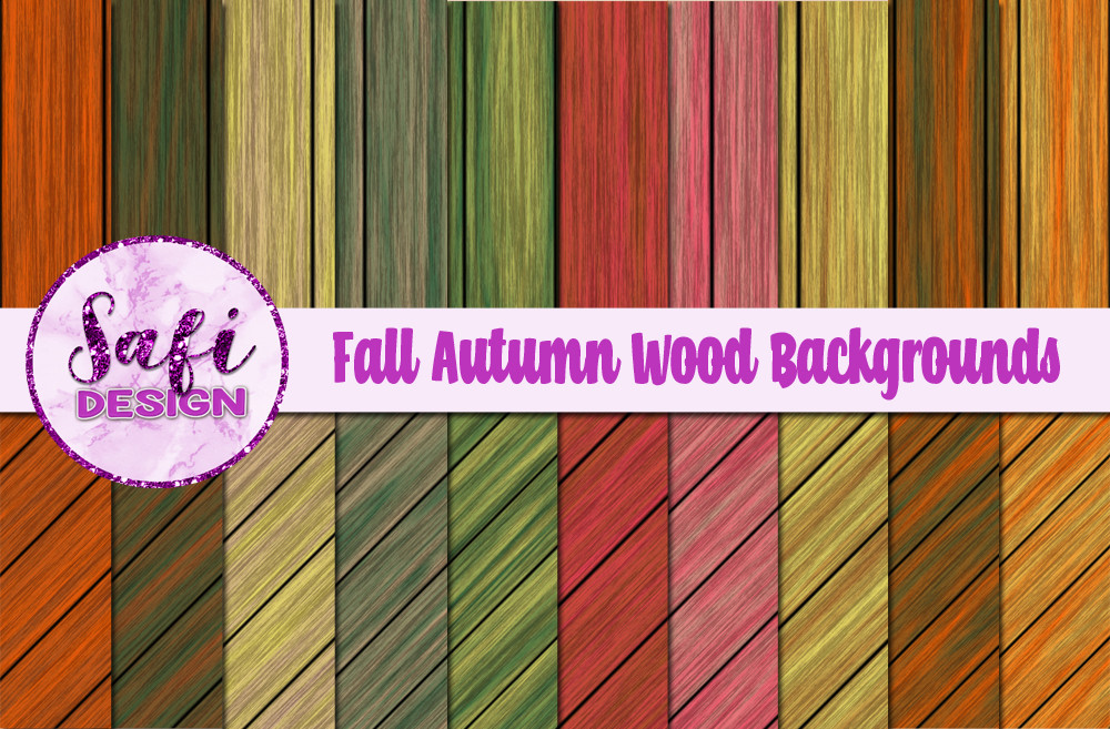 Fall Autumn Wood Paper Backgrounds