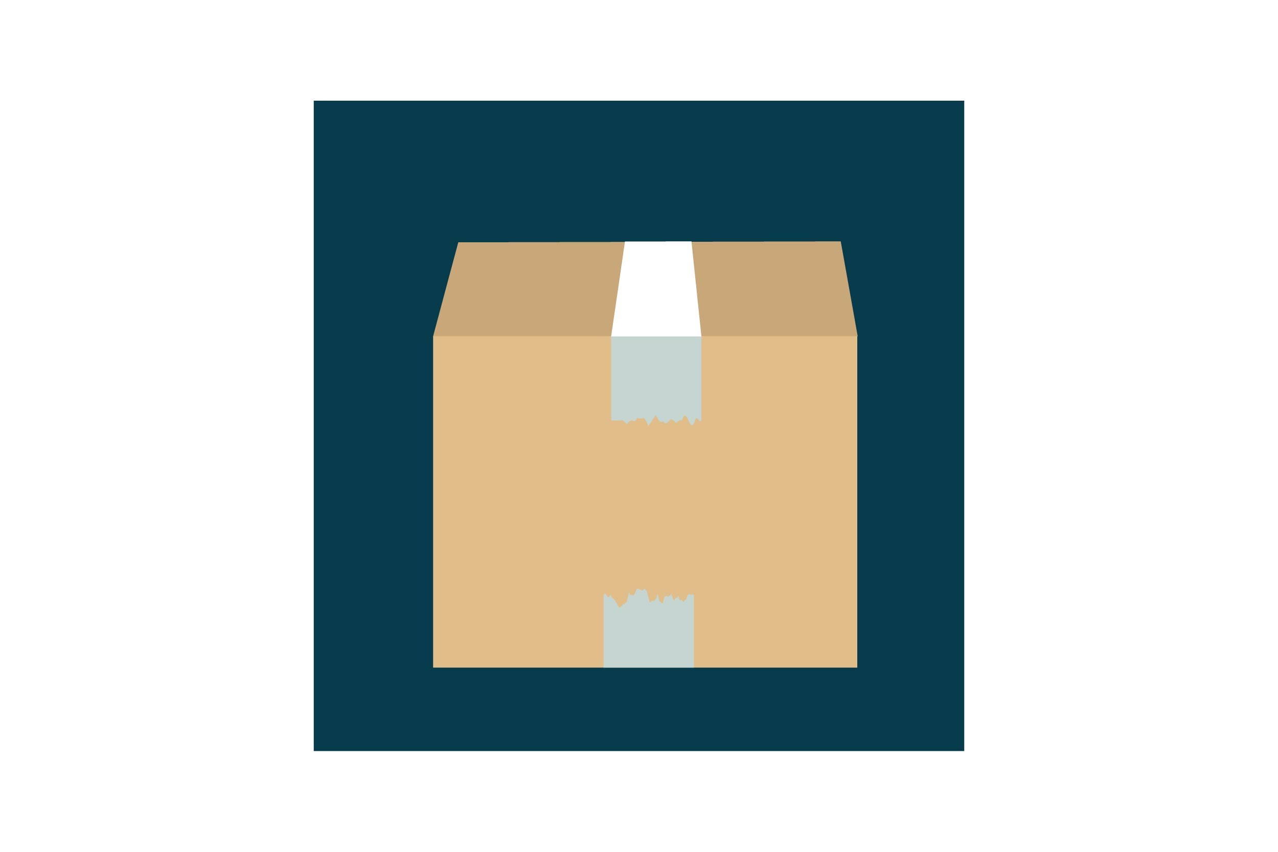 Flat Icon - Box Graphic by Uppoint Design · Creative Fabrica