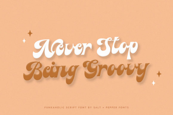 Funkaholic Font - Preview 1