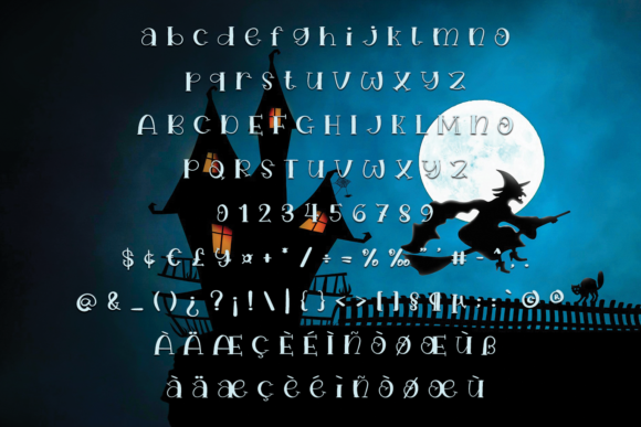 Halloween Night Font - Preview 4