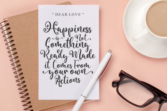 Happy Monday Font - Preview 4