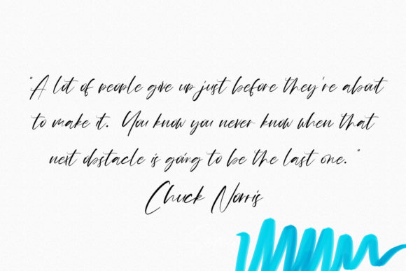 Kartbones Script Font PNG with transparent background - Preview 1