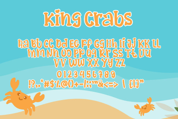 King Crabs Font - Preview 2