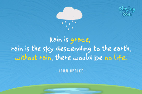 Play with Rain Font PNG with transparent background - Preview 1