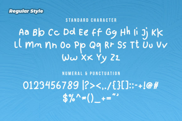 Play with Rain Font PNG with transparent background - Preview 5