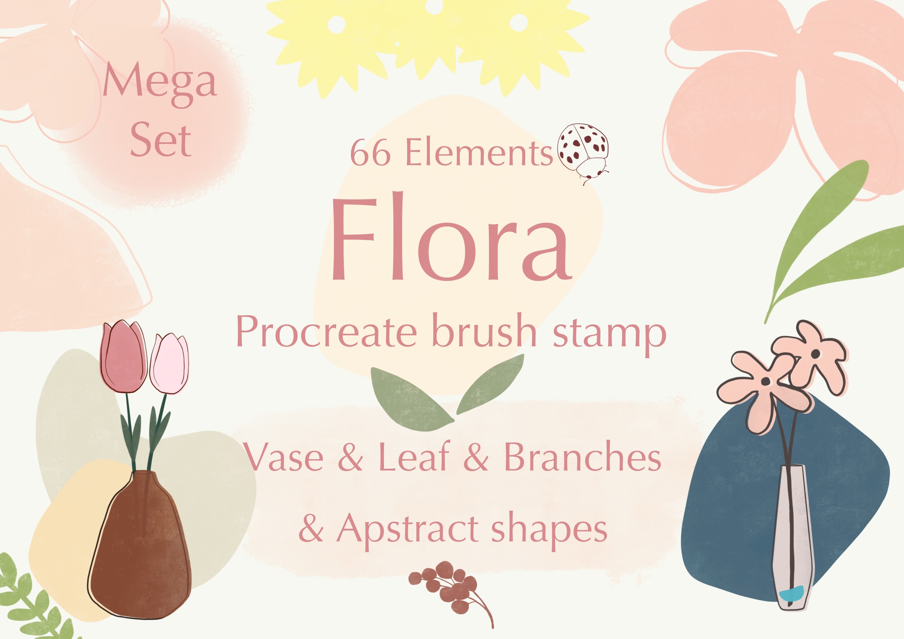 Procreate Stamps Brushes Christmas Leave - photo 11