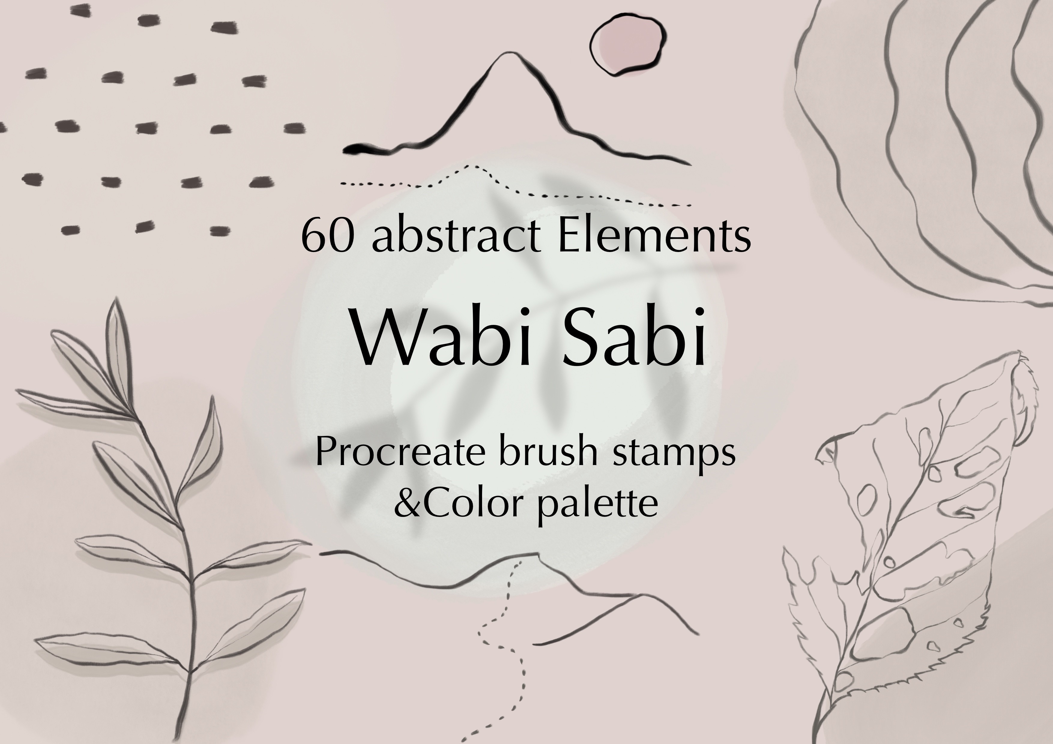 Procreate Stamps Brushes Christmas Leave - photo 10
