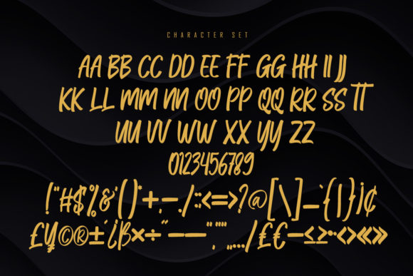 Qufiky Font PNG with transparent background - Preview 4