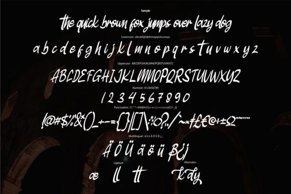 Sayday Font PNG with transparent background - Preview 5