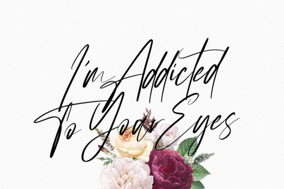 Sellyamor Script Font PNG with transparent background - Preview 6