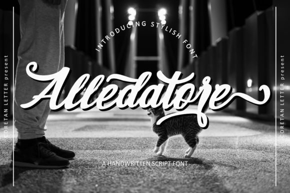 Alledatore Font - Preview 1