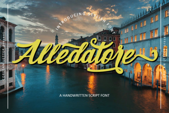 Alledatore Font - Preview 2