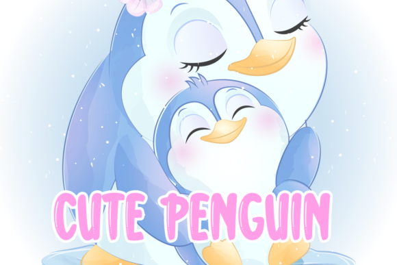 Baby Penguin Font - Preview 1