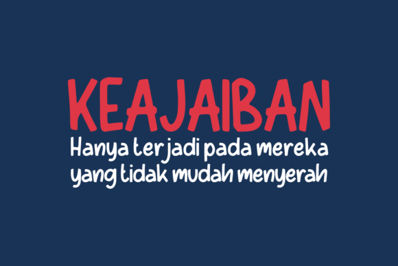 Beras Berry Font PNG with transparent background - Preview 2