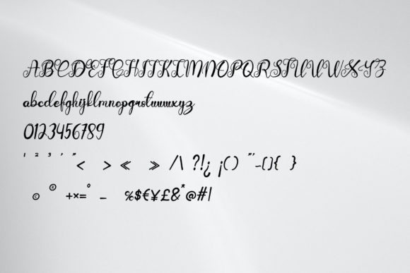 Bitterly Fody Font - Preview 3