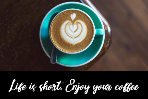 Black Coffee Font - Preview 1