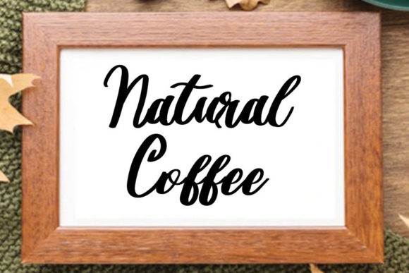 Black Coffee Font - Preview 3