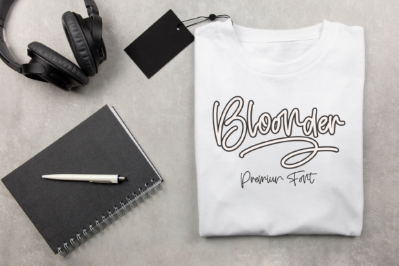 Bloonder Font - Preview 2