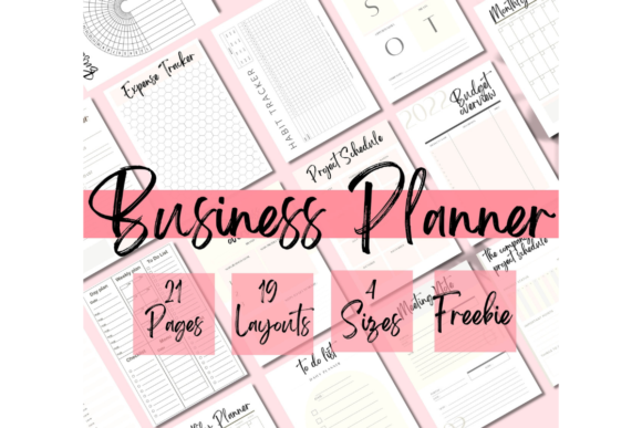 Business Planner Printable 2021-2022