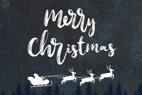 Christmas Rockstar Font - Preview 1