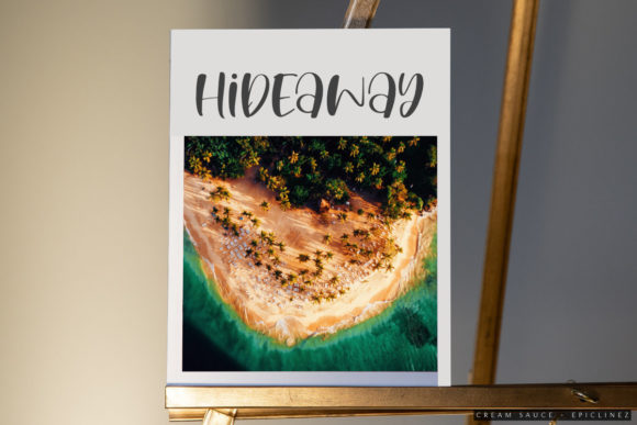 Cream Sauce Font - Preview 1