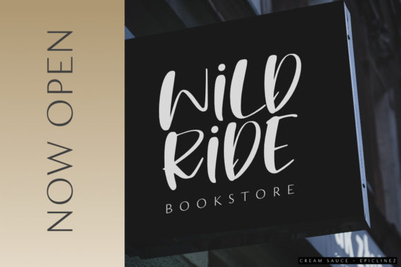 Cream Sauce Font - Preview 2