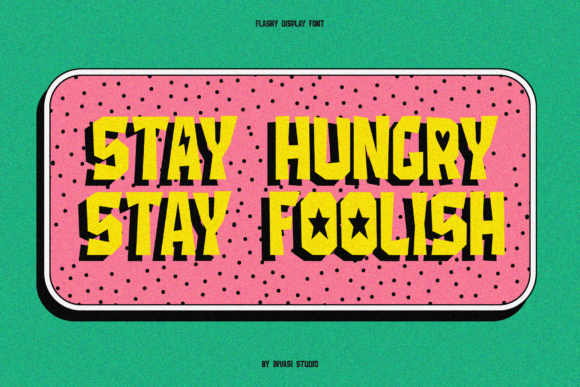 Flashy Font - Preview 5