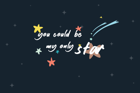 Good Night Font - Preview 2