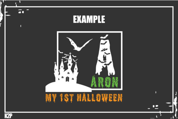 Halloween Bat Font - Preview 6