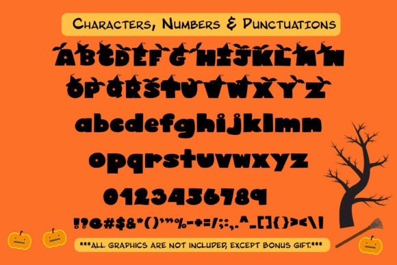 Halloween Blacky Font - Preview 4